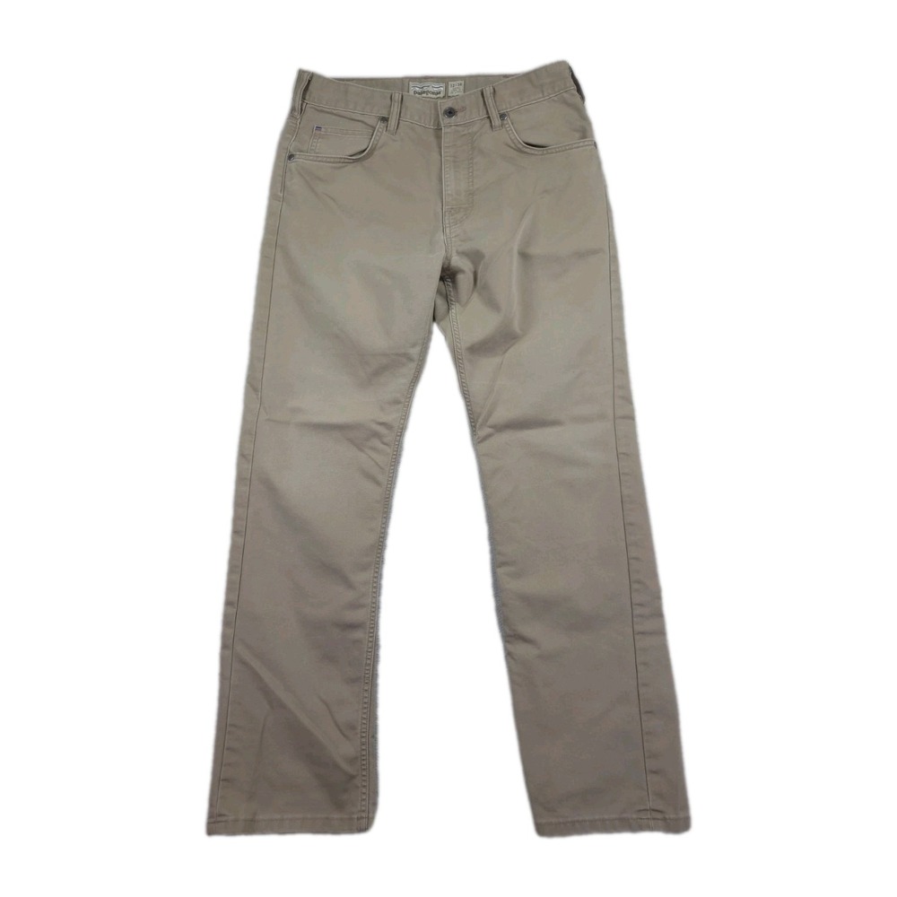 Patagonia Iron Clad Pants Mens 30x28 Organic Cotton Straight Leg Khaki Jeans